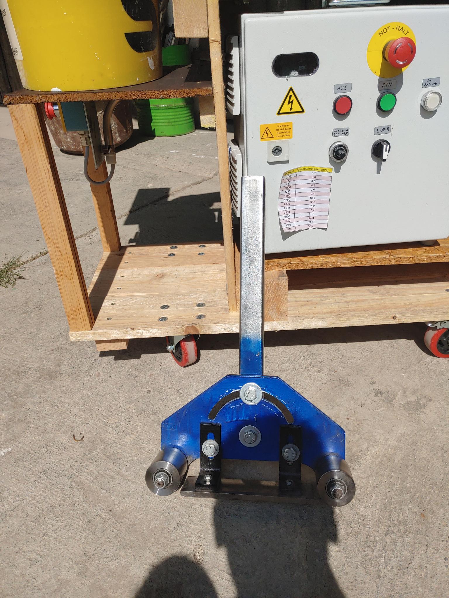 Finished 2x72 belt grinder