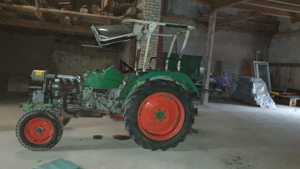 Deutz D4006 before restoration