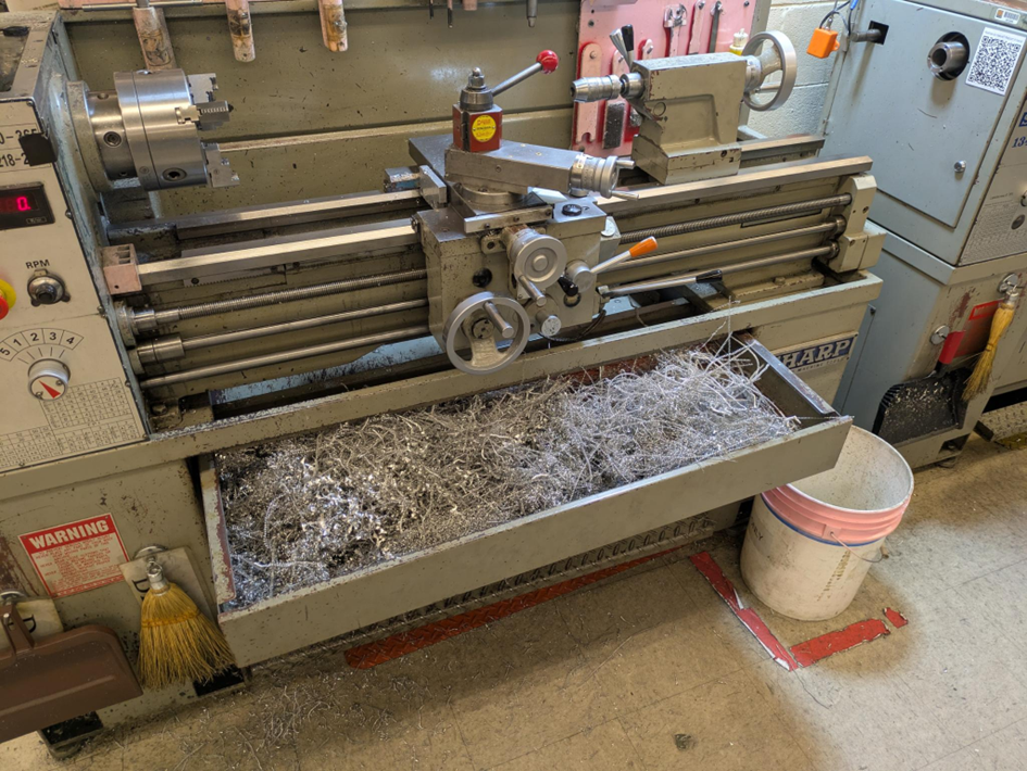 Machined replacement Hardinge pulley